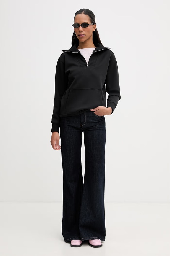 Calvin Klein hanorac pentru femei LV044F203G negru SS26