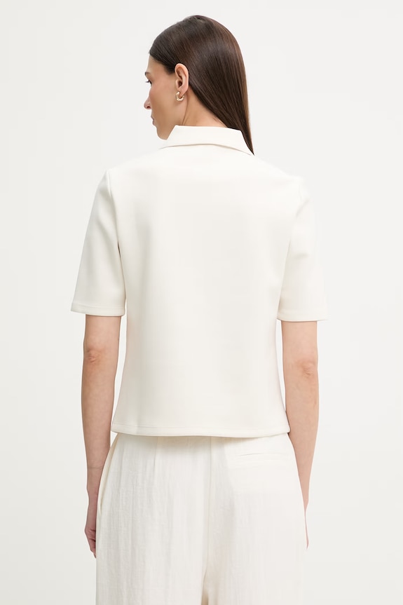 Odzież Calvin Klein polo damskie LV044F205G beżowy