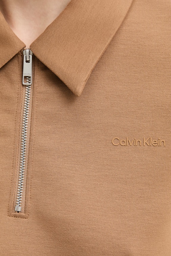 Calvin Klein polo pentru femei maro LV044F205G