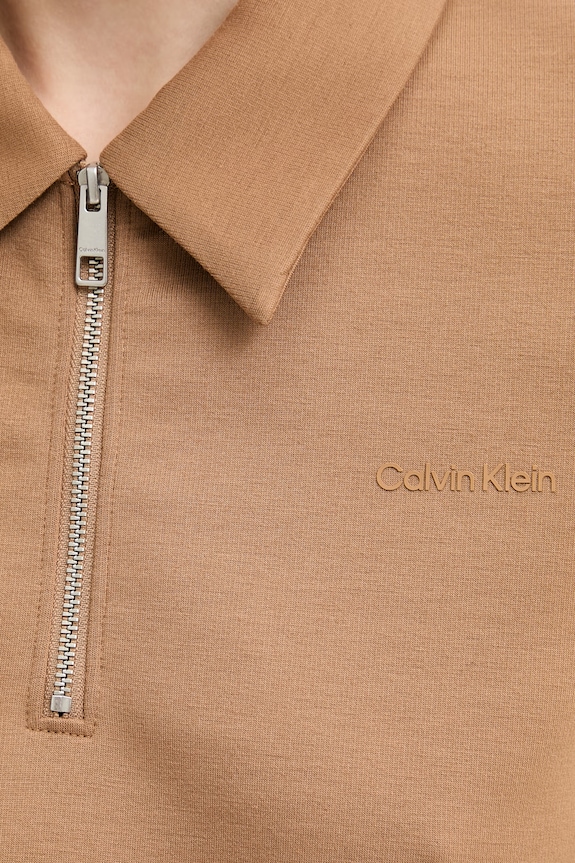 Calvin Klein polo pentru femei maro LV044F205G