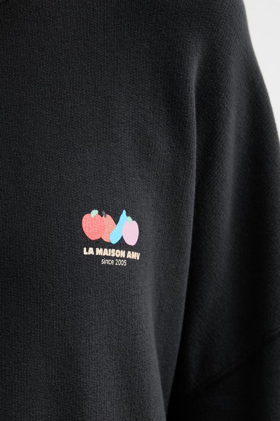 American Vintage bluză ATU03D negru