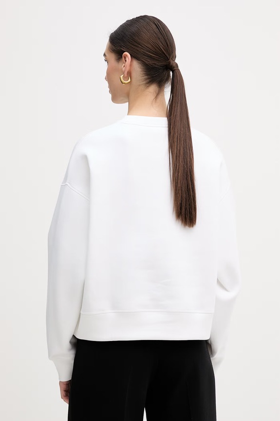 Odzież Lacoste bluza damska z bawełną SF0046 biały