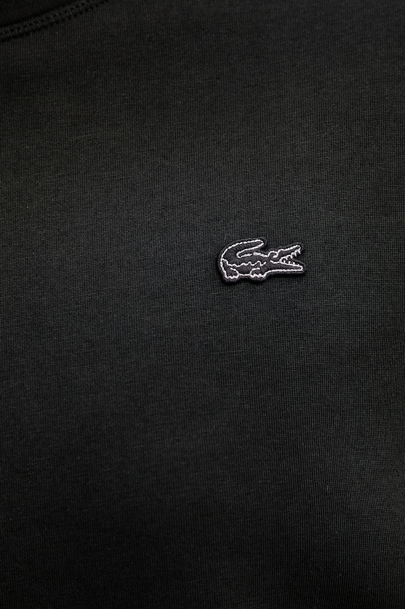 Lacoste mikina dámska s bavlnou SF0046 čierna