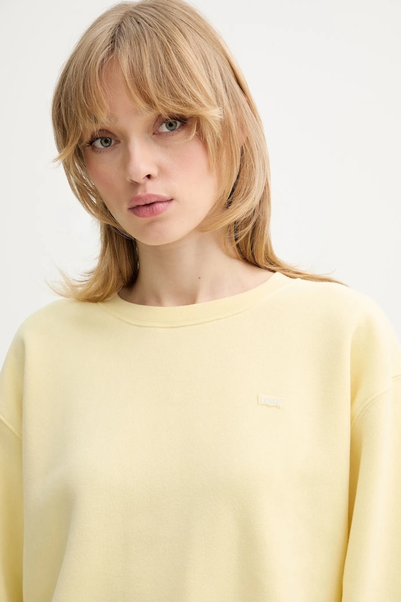 Dukserica Levi's EVERYDAY SWEATSHIRT zlatna A5942.0054