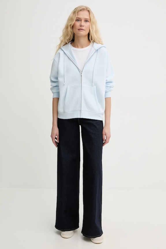 Levi's bluză EVERYDAY ZIP HOODIE A5945.0040 albastru SS26