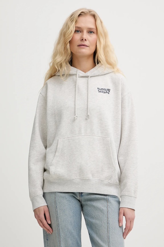 Levi's bluza GRAPHIC EVERYDAY nadruk szary A8801.0046
