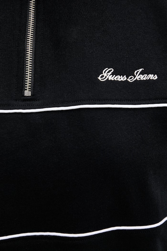 Guess Jeans bluza damska bawełniana W6GQA9.K68I4 czarny