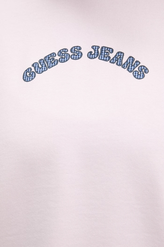 Guess Jeans mikina dámska bavlnená W6GQB0.K68I4 ružová