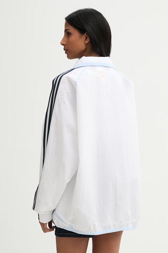 Îmbrăcăminte adidas Originals hanorac cu fermoar pentru femei KC6396 alb