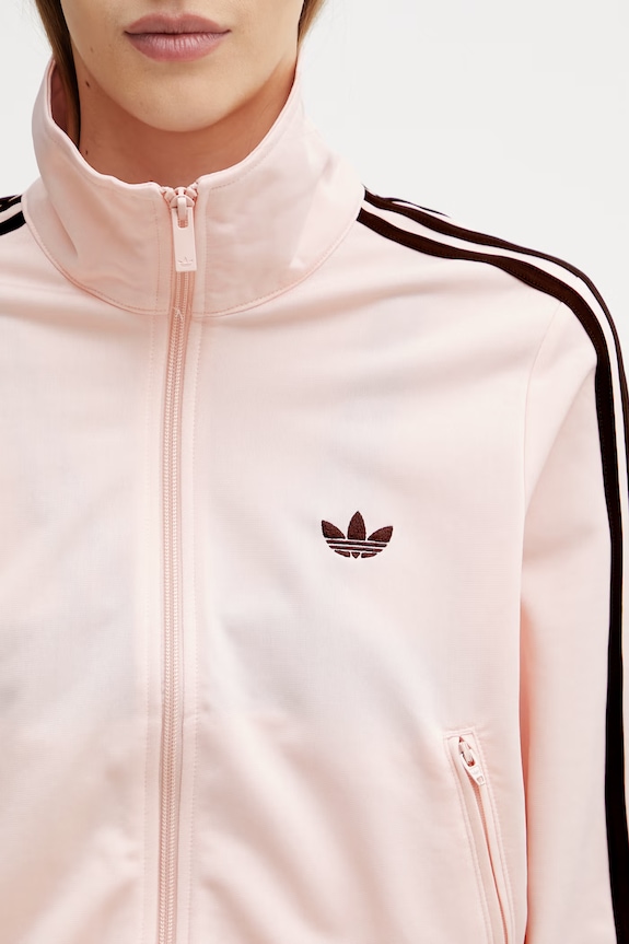 adidas Originals кофта, яка розстібається жіноча рожевий KC6573