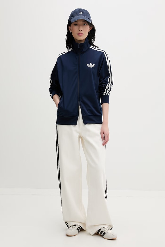 adidas Originals bluza rozpinana damska KC9004 granatowy SS26