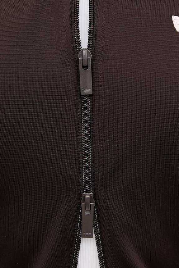 adidas Originals mikina na zips dámska KD1331 hnedá