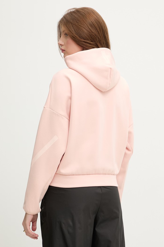 Odzież adidas bluza rozpinana z kapturem damska x Z.N.E KE4750 pomarańczowy