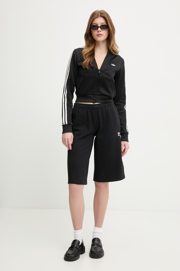 adidas Originals felpa con cerniera da donna KV1181 nero SS26