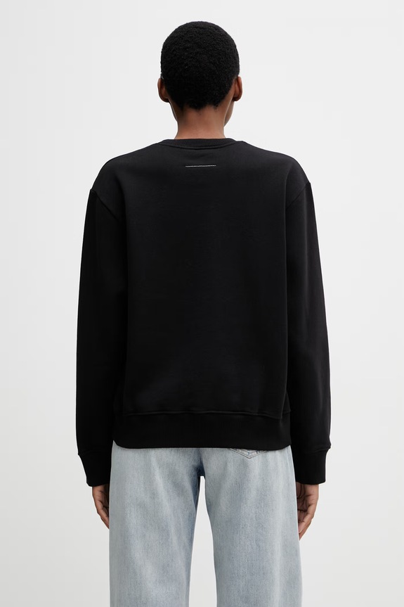 Oblačila MM6 Maison Margiela pulover ženski bombažen S52GU0251.M25014.900 črna