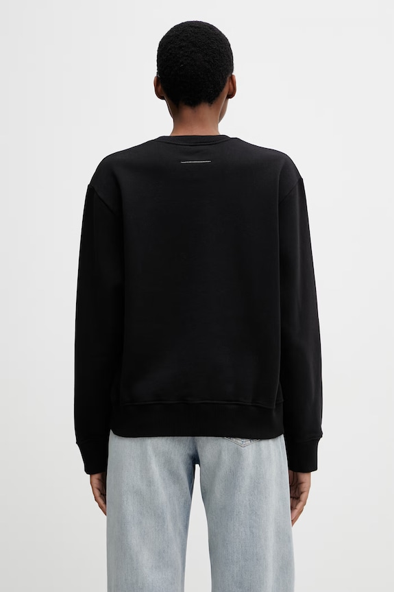Дрехи MM6 Maison Margiela суичър от памук дамски S52GU0251.M25014.900 черен