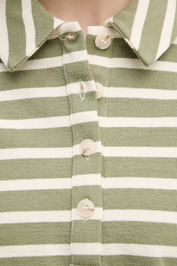 Γυναικείο βαμβακερό μακρυμάνικο United Colors of Benetton 3PNUD3018 πράσινο