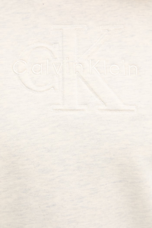 Calvin Klein Jeans pulover ženski bombažen LV047F204G bež