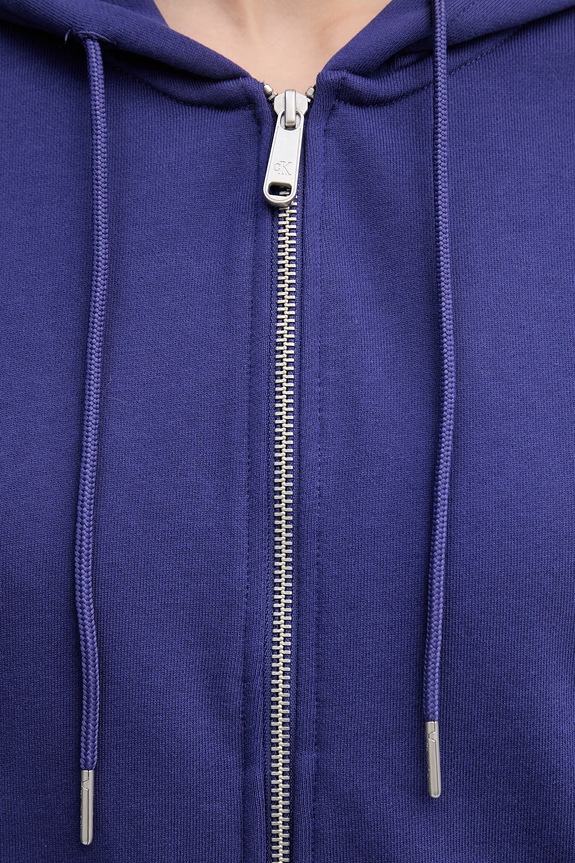 Calvin Klein Jeans mikina dámská bavlněná LV047F208G fialová