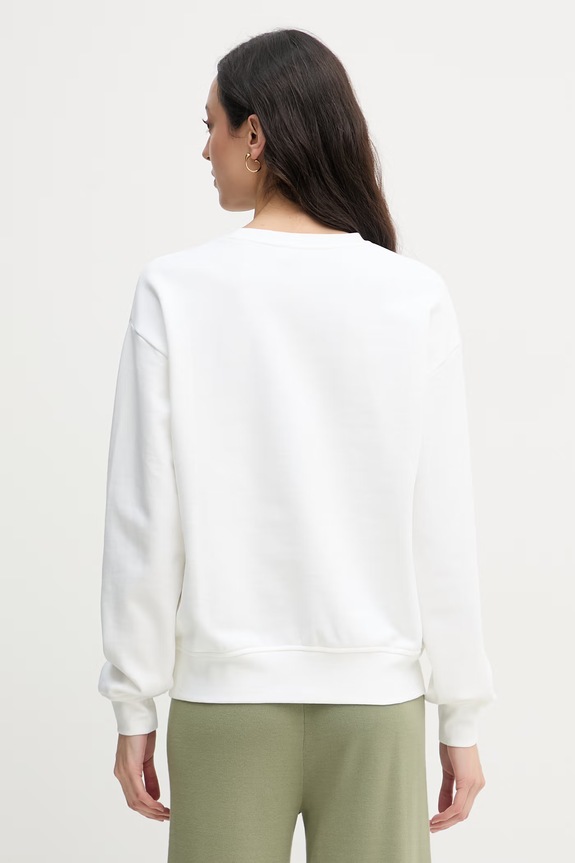 Oblečenie Calvin Klein Jeans mikina dámska bavlnená LV047F838G béžová