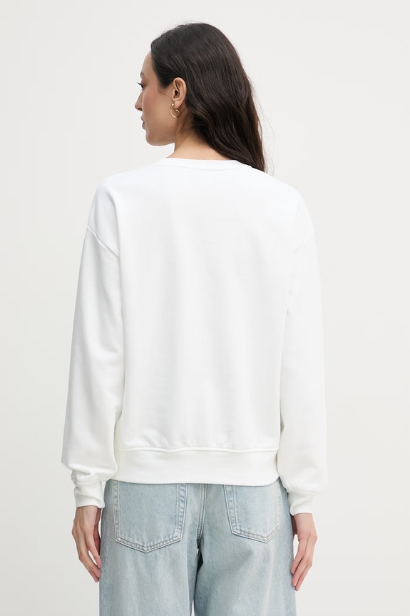 Oblečenie Calvin Klein Jeans mikina dámska bavlnená LV047F818G béžová