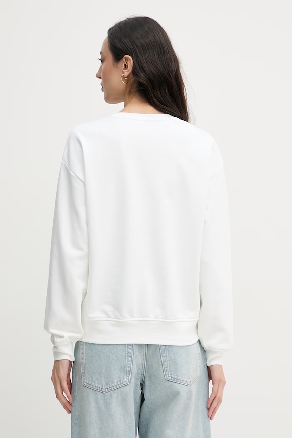 Oblečenie Calvin Klein Jeans mikina dámska bavlnená LV047F818G béžová