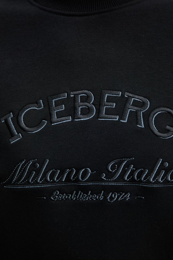 Μπλούζα Iceberg E041.6317. μαύρο