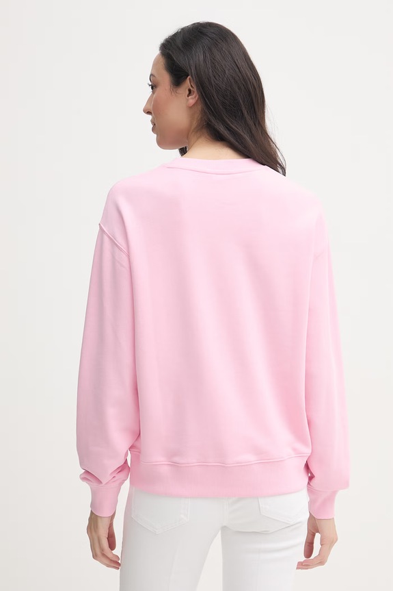 Odzież Tommy Hilfiger bluza damska WW0WW48724 różowy
