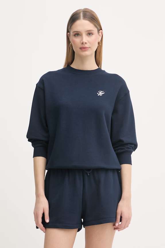Tommy Hilfiger dukserica za žene mornarsko plava WW0WW48724