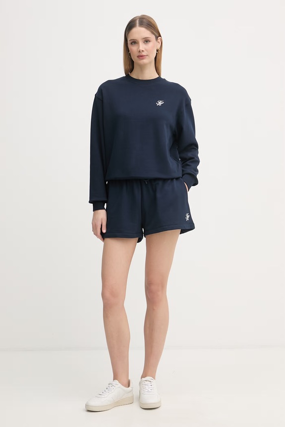 Tommy Hilfiger dukserica za žene WW0WW48724 mornarsko plava SS26
