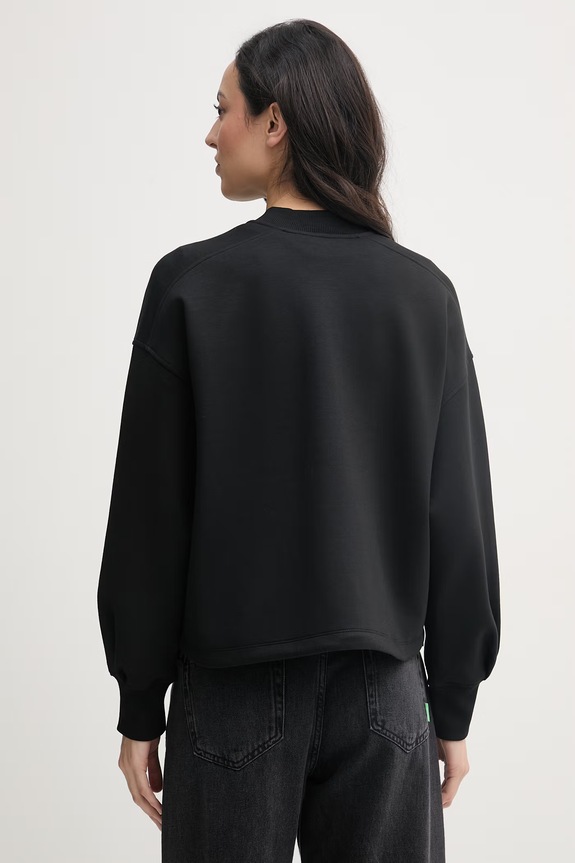 Odzież Tommy Hilfiger bluza rozpinana damska WW0WW48730 czarny