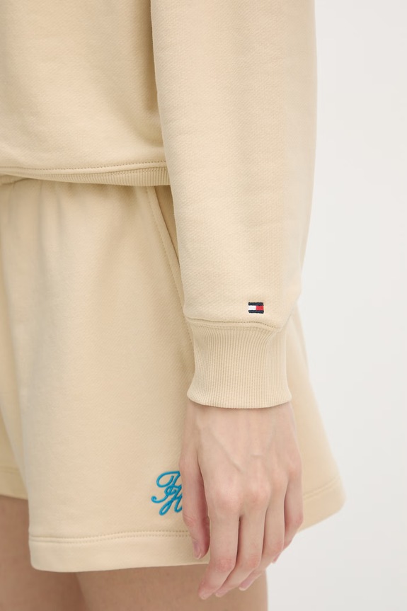 Tommy Hilfiger dukserica za žene WW0WW49258 bež