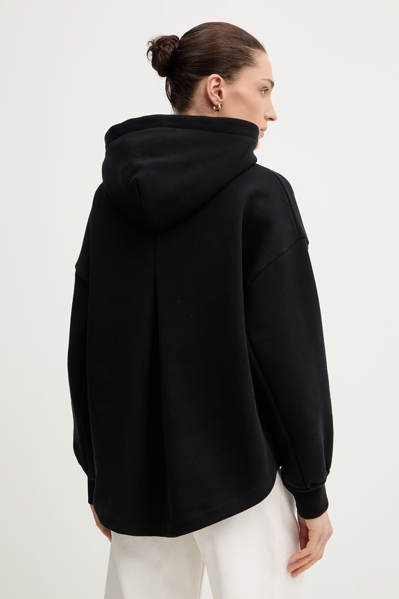 Îmbrăcăminte AllSaints hanorac de bumbac LOVERS W008JE negru
