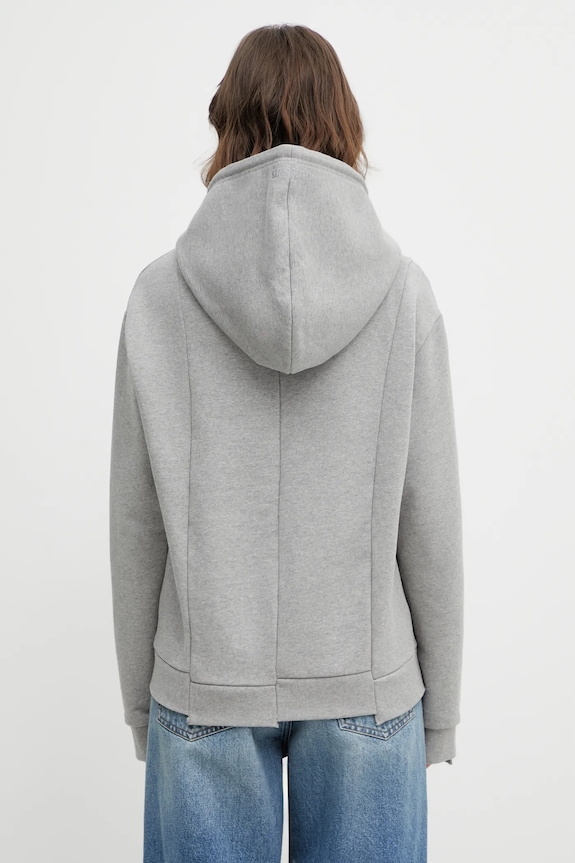 Odzież VETEMENTS bluza Cut-up Logo WE76HD506G szary