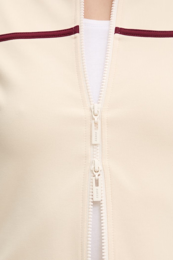Guess bluza rozpinana damska JASMINE V6GQ04.K2911 beżowy