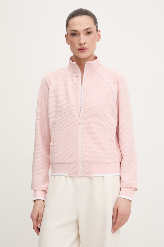 Guess bluza SARAH z elastanem różowy V6GQ05.K2916