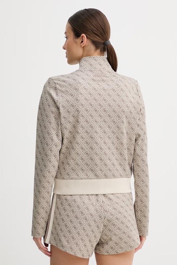 Oblečenie Guess dámska mikina na zips V6GQ06.K2957 béžová