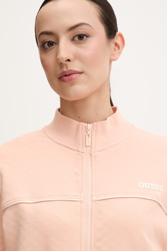 Mikina Guess CLARA oranžová V6GQ09.K3001