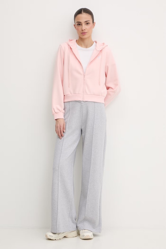 Guess hanorac cu fermoar pentru femei SILVY V6GQ15.K3093 roz SS26