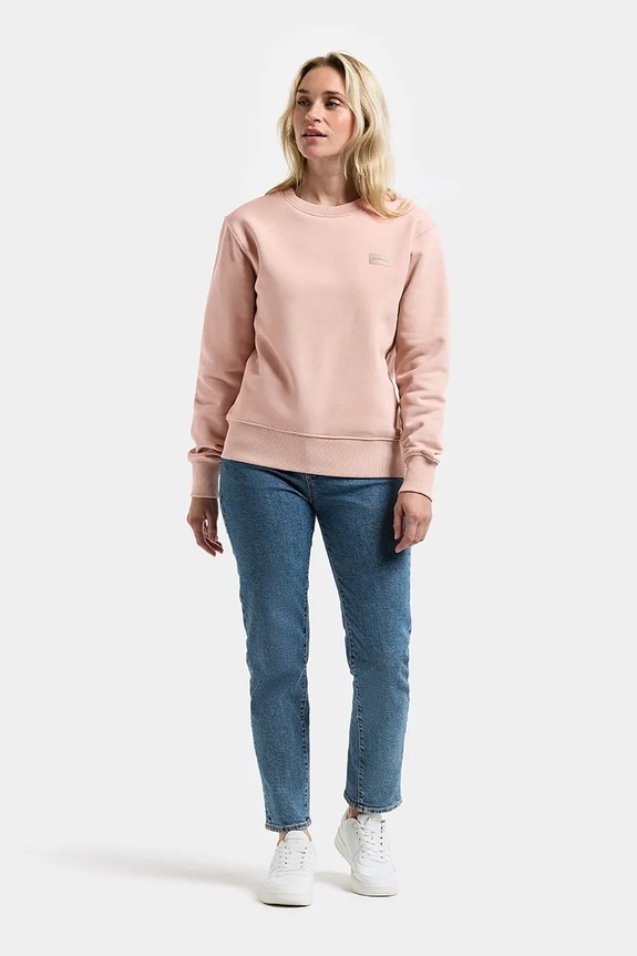 Didriksons bluza damska z bawełną CALLIE 505879 różowy SS26