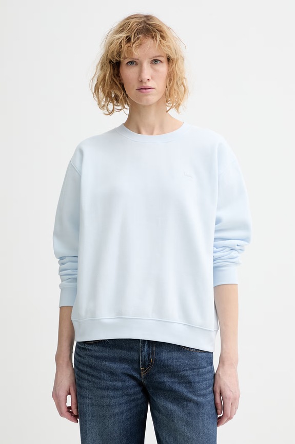 Μπλούζα Levi's EVERYDAY χωρίς κουκούλα μπλε A5942.0060