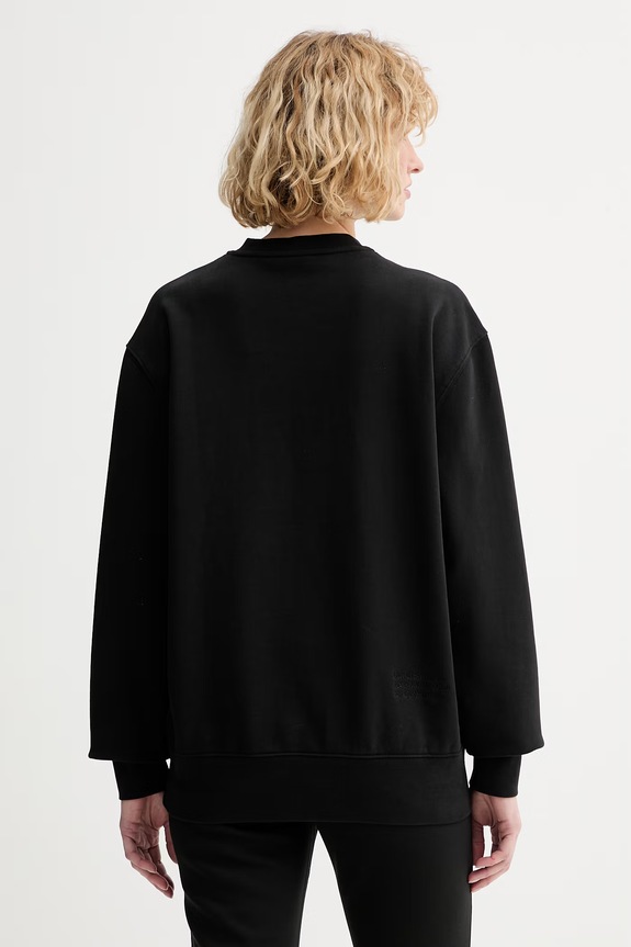 Odjeća Calvin Klein dukserica ženska od pamuka LV040502WF crna