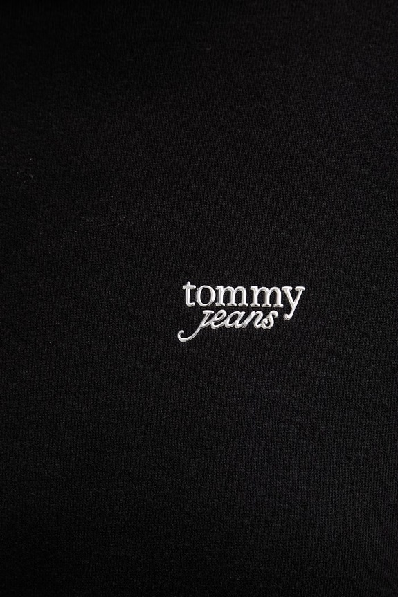 Tommy Jeans bluza z kapturem damska bawełniana DW0DW22355 czarny