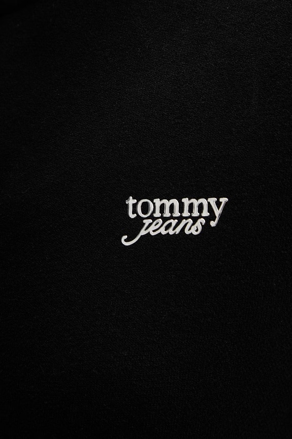 Tommy Jeans mikina dámska bavlnená DW0DW22580 čierna