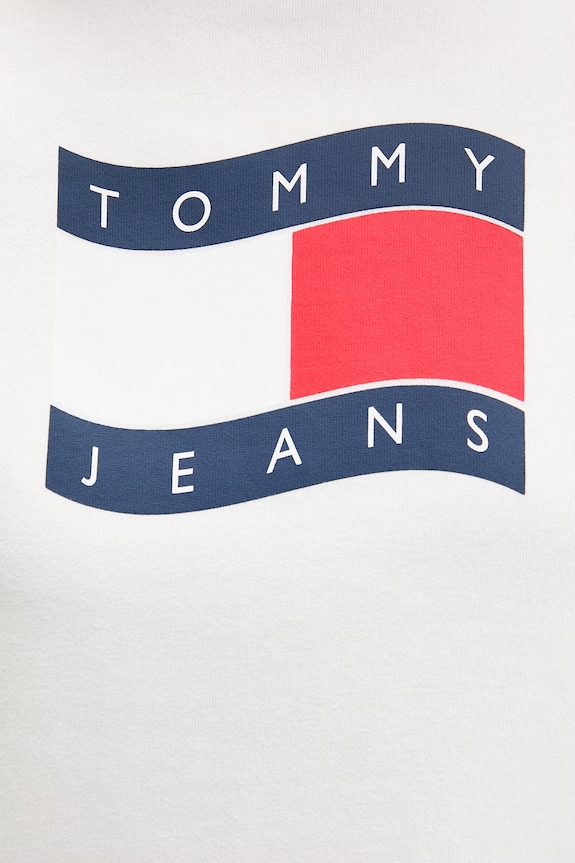Tommy Jeans bluza damska bawełniana DW0DW22742 biały