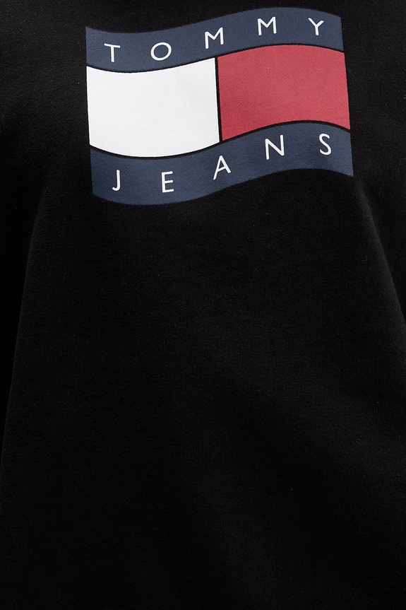 Tommy Jeans bluza damska bawełniana DW0DW22742 czarny