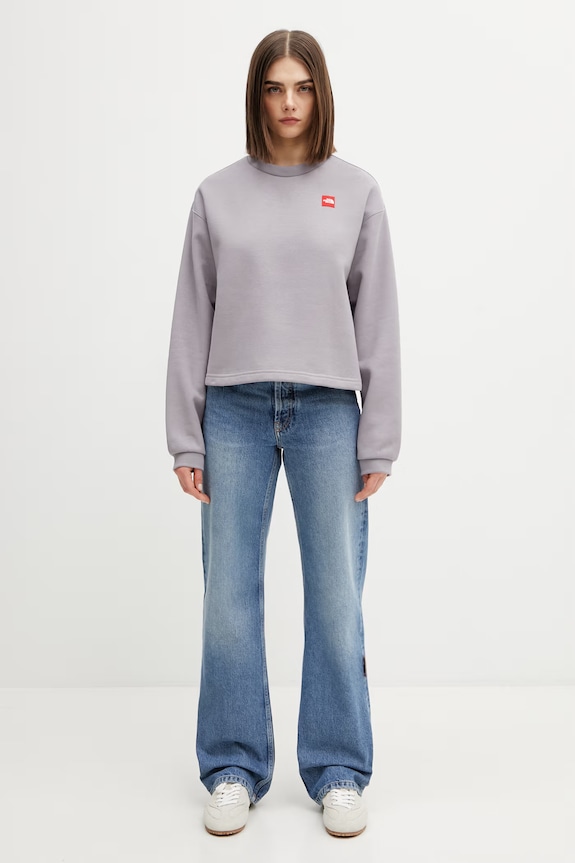 The North Face sweatshirt with cotton Women's NF0A8EFYG7O1 violet