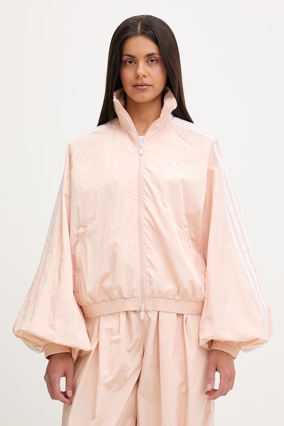 adidas Originals μεταβατικό μπουφάν γυναικείο ροζ KY5046