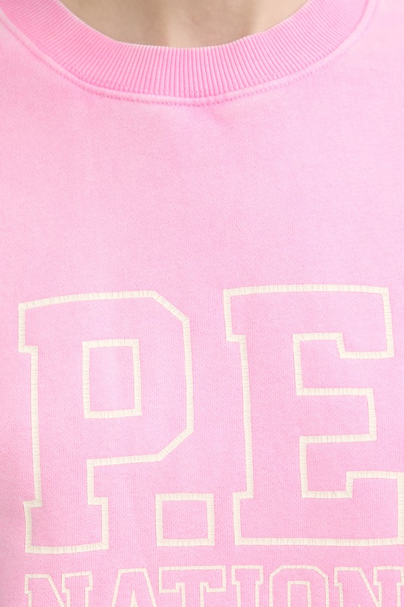 P.E Nation bluza damska bawełniana Elysian 261F108 różowy