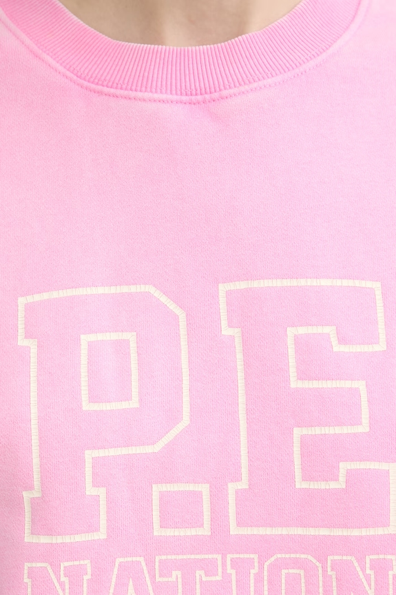 P.E Nation bluza damska bawełniana Elysian 261F108 różowy